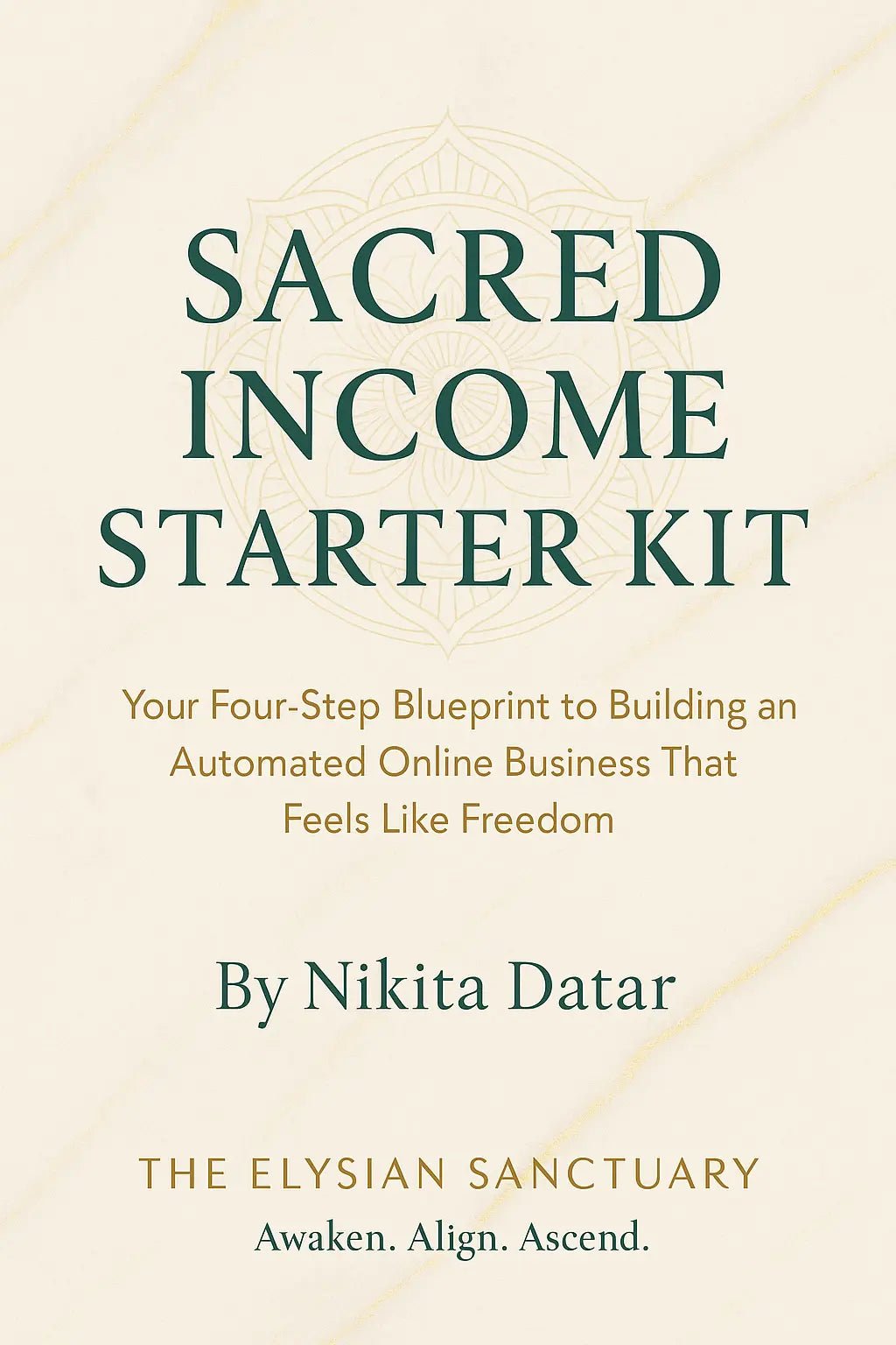 Sacred Income Starter Kit - The Elysian Store