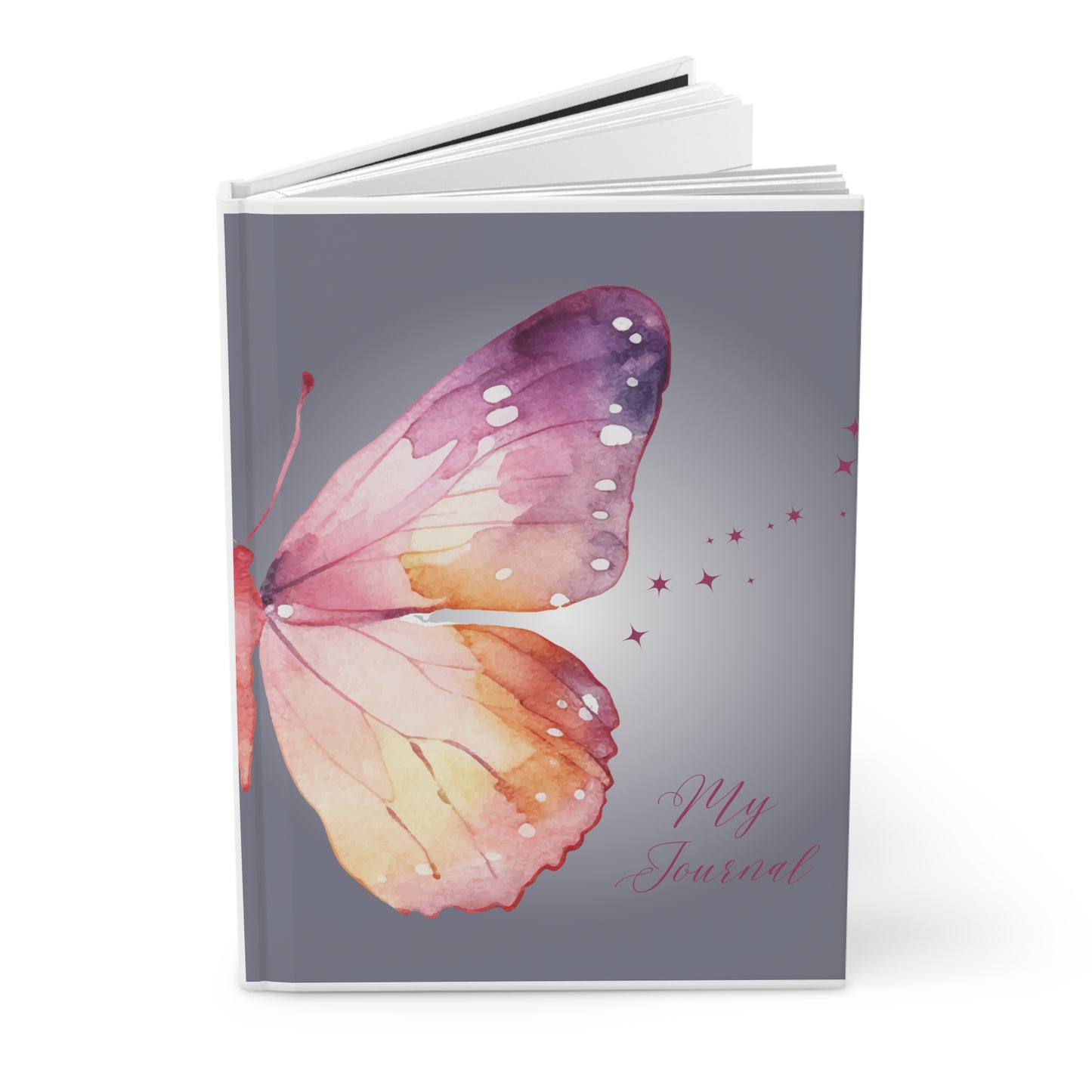 Copy of Copy of Dreamy Floral Hardcover Journal Matte for journaling, notes, study, thought dump, planning - The Elysian Store