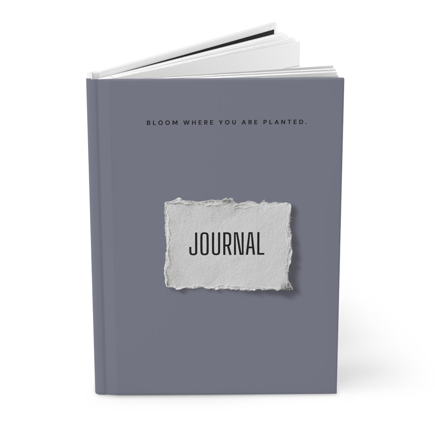 Luxury Grey Hardcover Journal Matte for journaling, notes, study, thought dump, planning - The Elysian Store