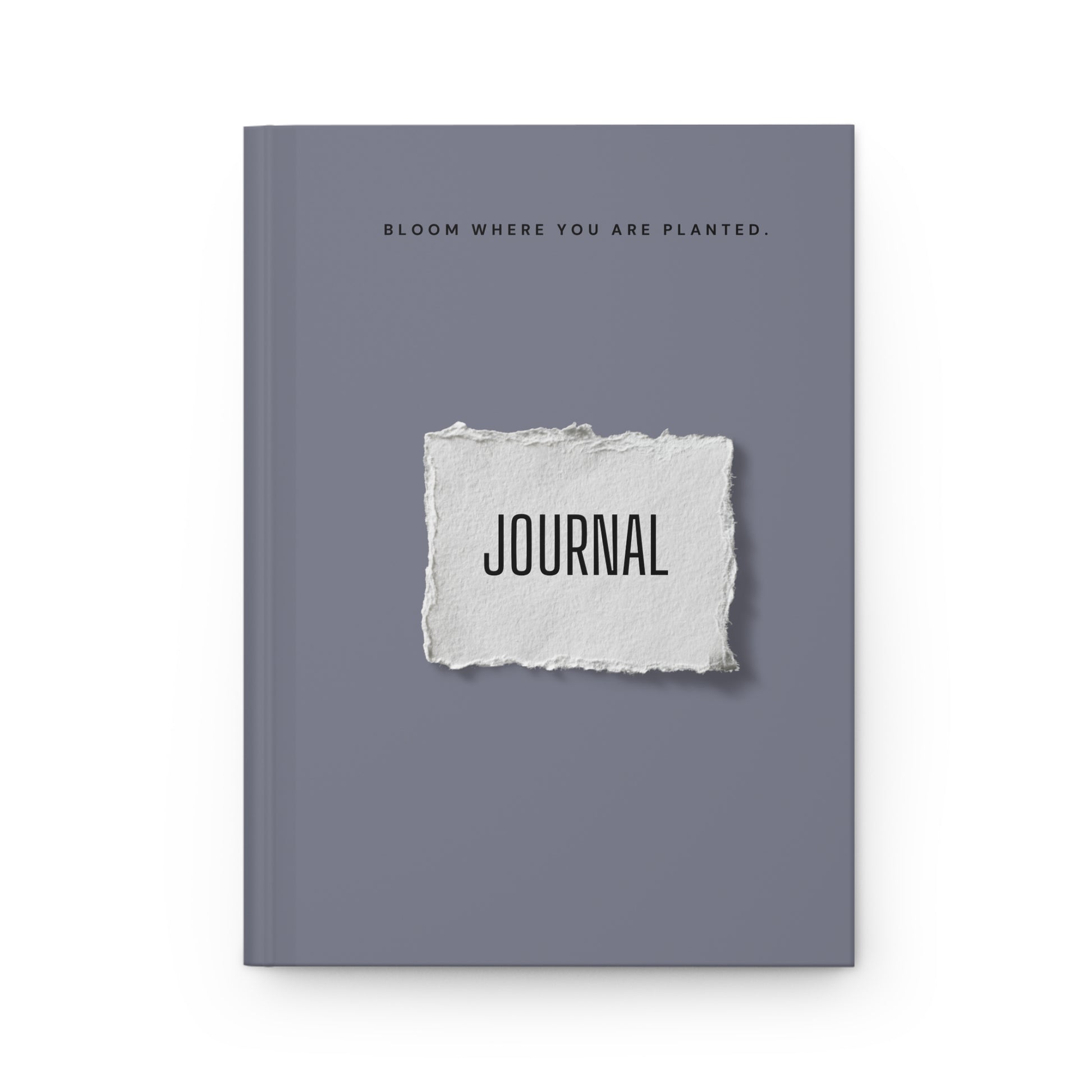 Luxury Grey Hardcover Journal Matte for journaling, notes, study, thought dump, planning - The Elysian Store