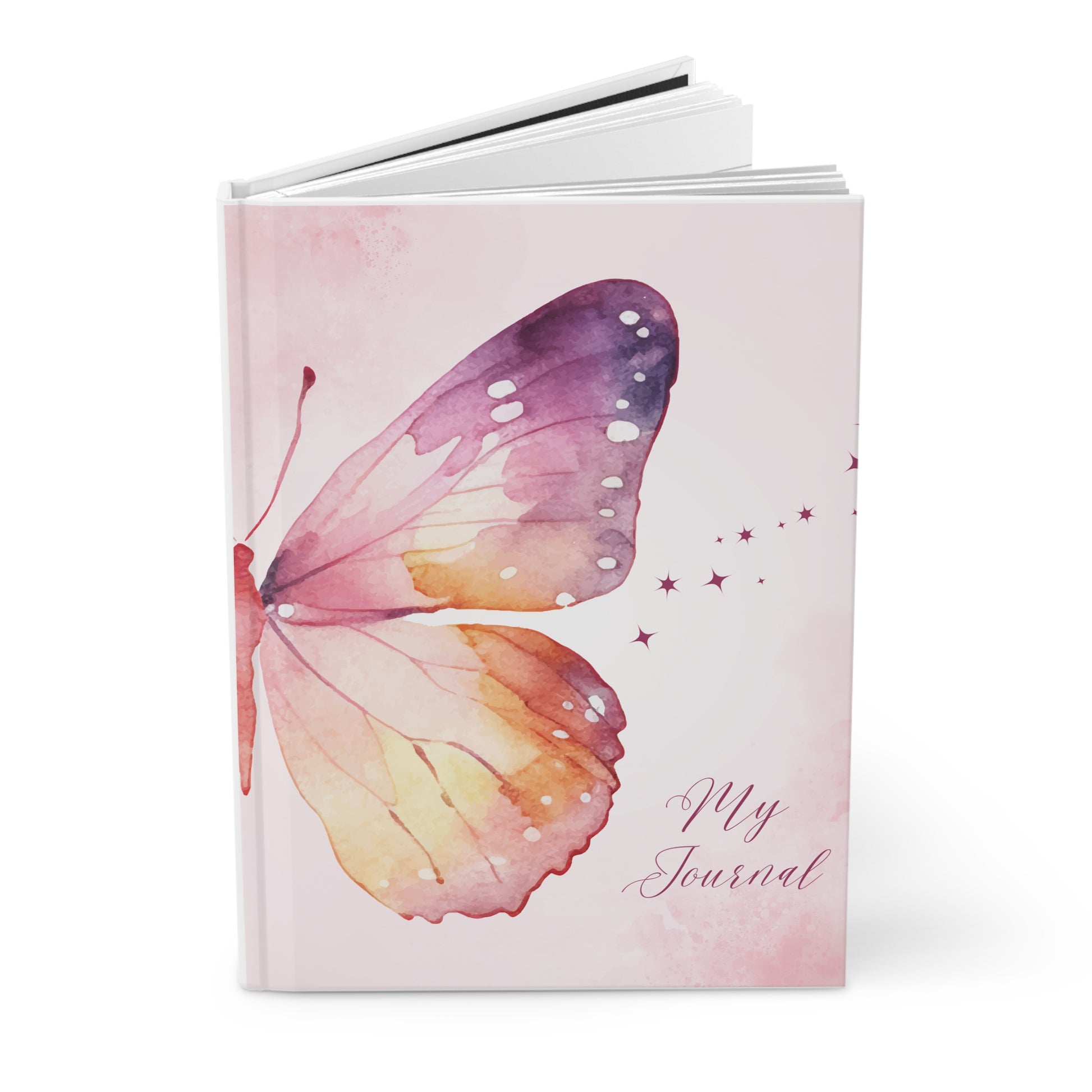 Copy of Dreamy Floral Hardcover Journal Matte for journaling, notes, study, thought dump, planning - The Elysian Store