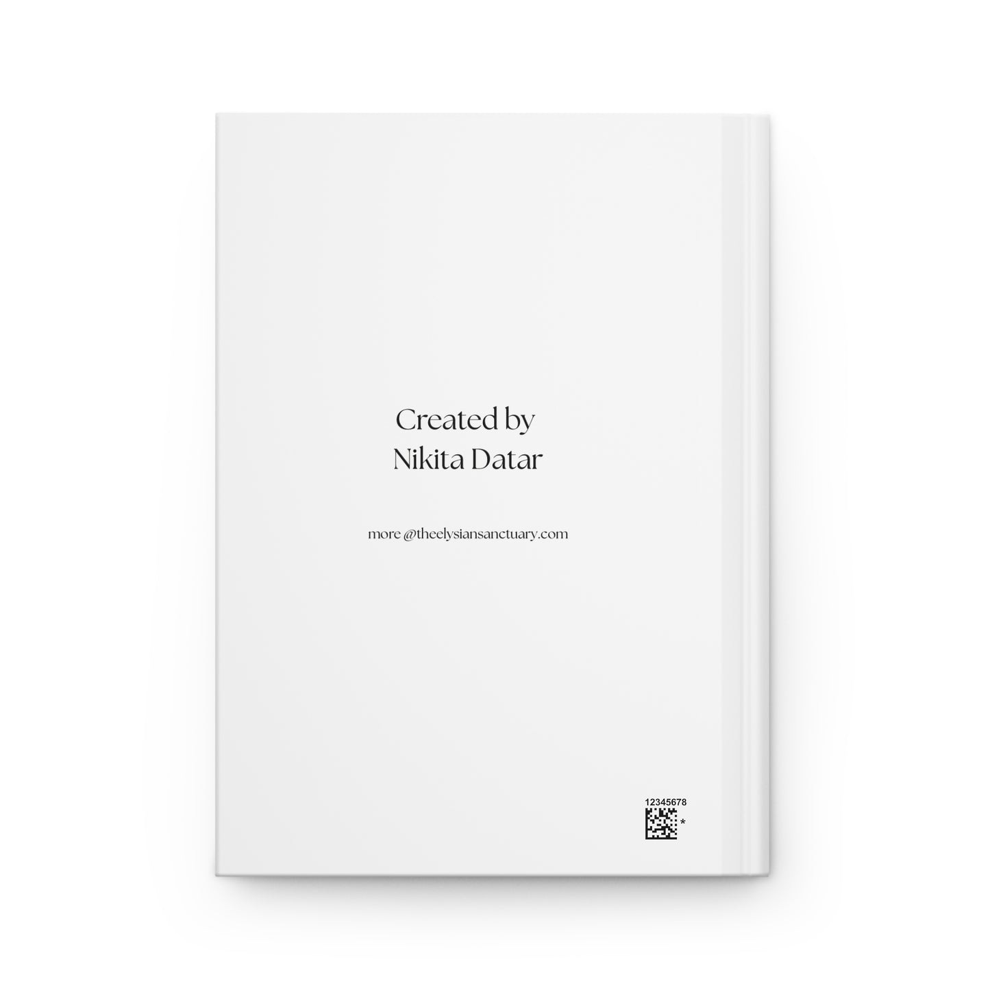 Dreamy Floral Hardcover Journal Matte for journaling, notes, study, thought dump, planning - The Elysian Store